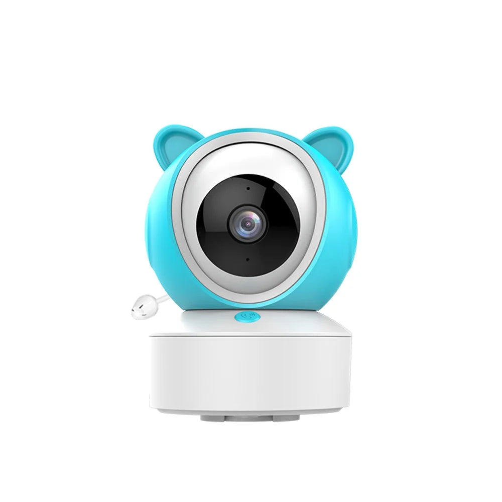 C8 5.0-inch Tuya APP Remote WiFi Camera Cry Detection Wireless Baby Monitor - US Plug - 3