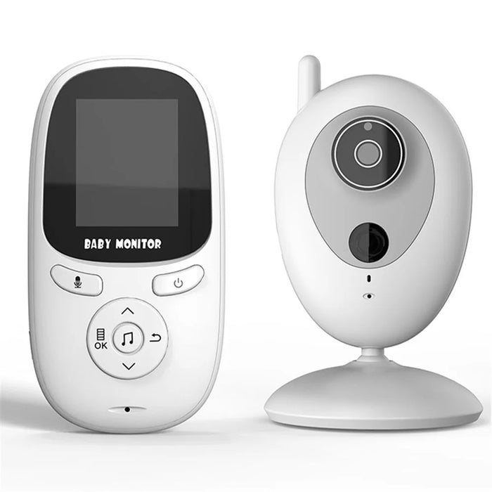 2.0-inch Night Vision Wireless Baby Monitor Room Temperature Monitor Intercom Camera - US Plug - 1
