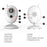 2.0-inch Night Vision Wireless Baby Monitor Room Temperature Monitor Intercom Camera - US Plug - 2