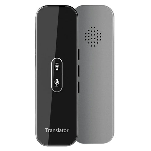 G6X Built-In 600mAh Battery Bluetooth-compatible 137 Languages Speech Translator for 8-Pin, Android - Grey - 1