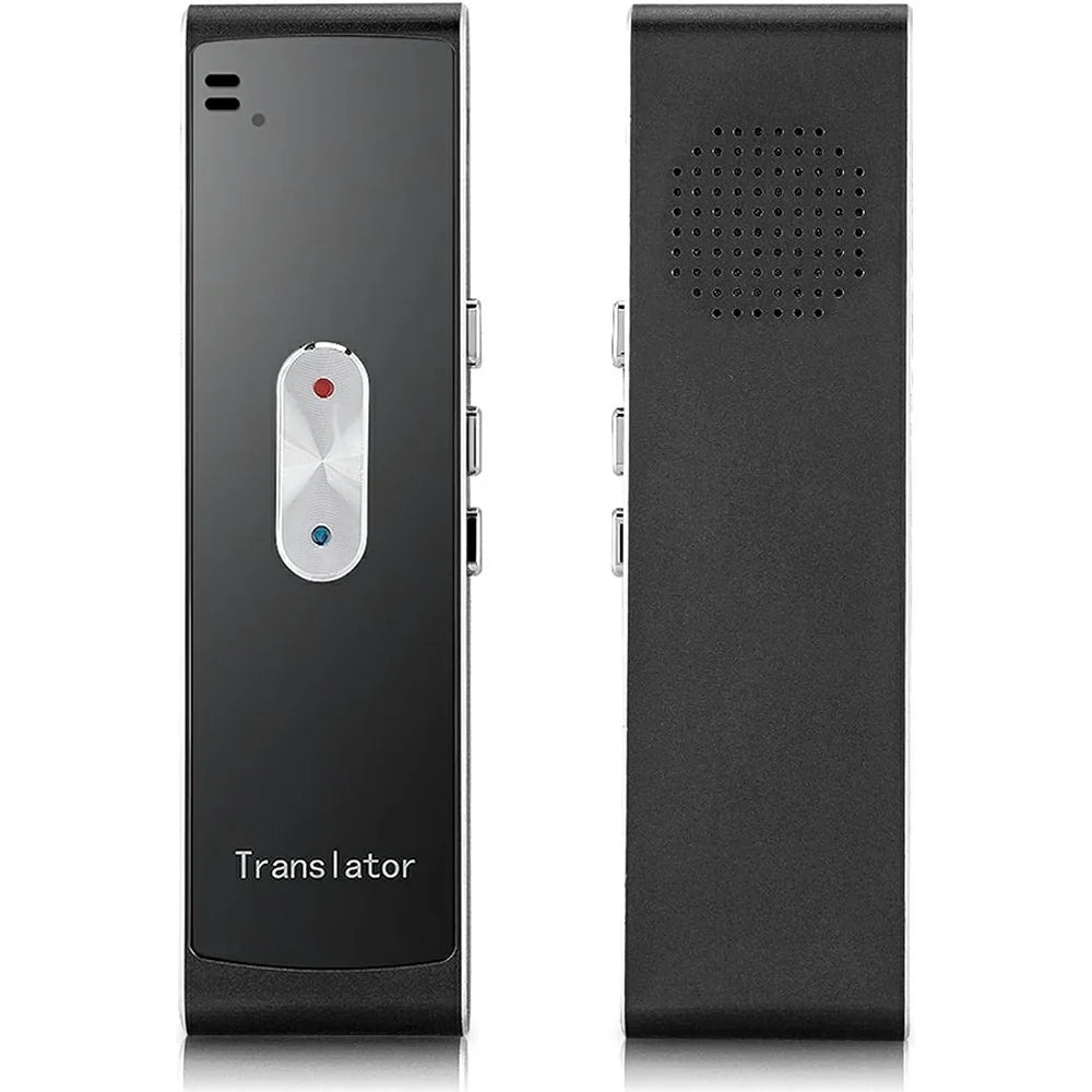 T8S Bluetooth-compatible 137 Languages Speech Translator Rechargeable Smart Translation Stick - Black - 1