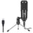 Professional USB Condenser Microphone Recording Studio Computer Laptop Microphone with Tripod - 1