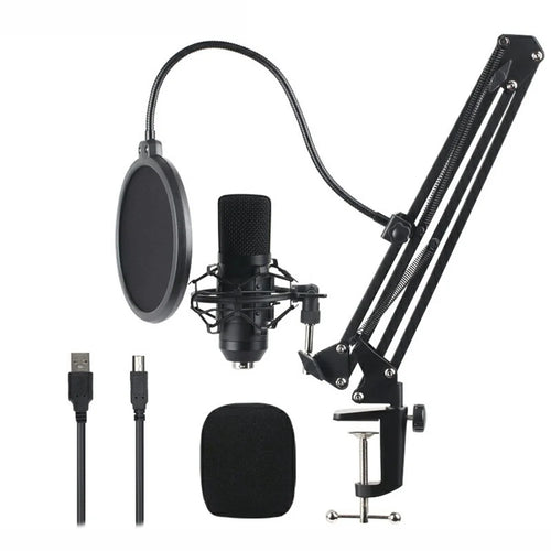 BM700 192KHz/24Bit High Sampling Rate USB Computer Microphone Set - 1