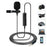 MB-Q01 Lavalier Microphone Clip-on 3.5mm Collar Condenser Lapel Mic - 2