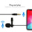 MB-Q01 Lavalier Microphone Clip-on 3.5mm Collar Condenser Lapel Mic - 4