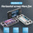 ANBERNIC RG35XX H 64GB Handheld Game Console 3300mAh Support 5K Games (English Version) - Transparent White - 2