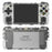 ANBERNIC RG35XX H 64GB+128GB Handheld Game Console 3.5-inch IPS Screen Support 10K Games (English Version) - Transparent White - 1