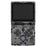 ANBERNIC RG35XXSP Retro Flip Handheld Game Console 64GB+128GB Video Game Player (English Version) - Transparent Black - 1