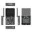 ANBERNIC RG35XXSP Retro Flip Handheld Game Console 64GB+128GB Video Game Player (English Version) - Transparent Black - 2