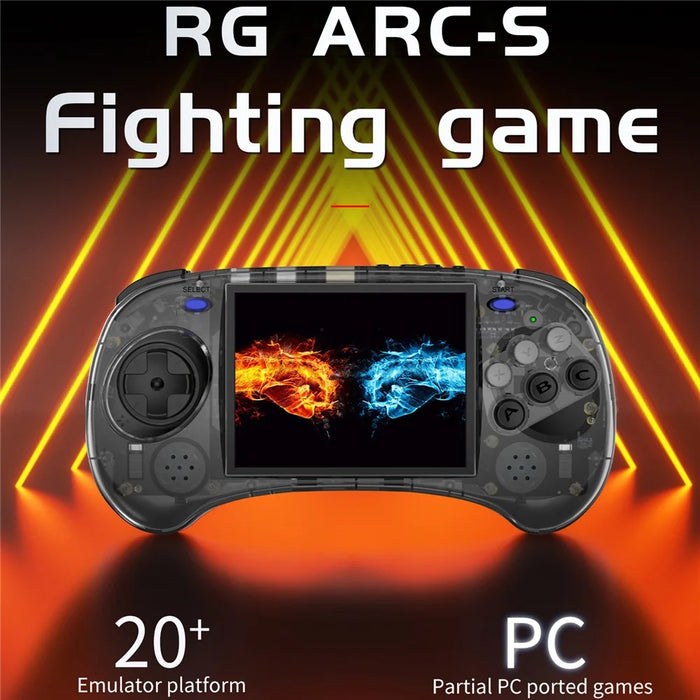 ANBERNIC RG ARC-S Portable Game Console Linux System 256GB with Games (English Version) - Transparent Black - 3