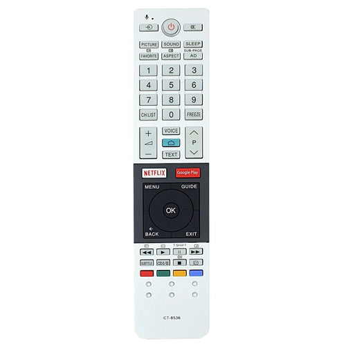 CT-8536 Compatible with TOSHIBA Replacement Television Remote Control - 1