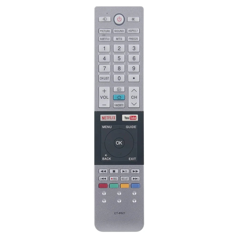 CT-8521 TV Remote Control for TOSHIBA Replacement Television Remote Control - 1