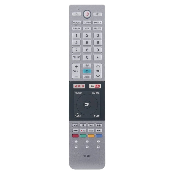 CT-8521 TV Remote Control for TOSHIBA Replacement Television Remote Control - 1