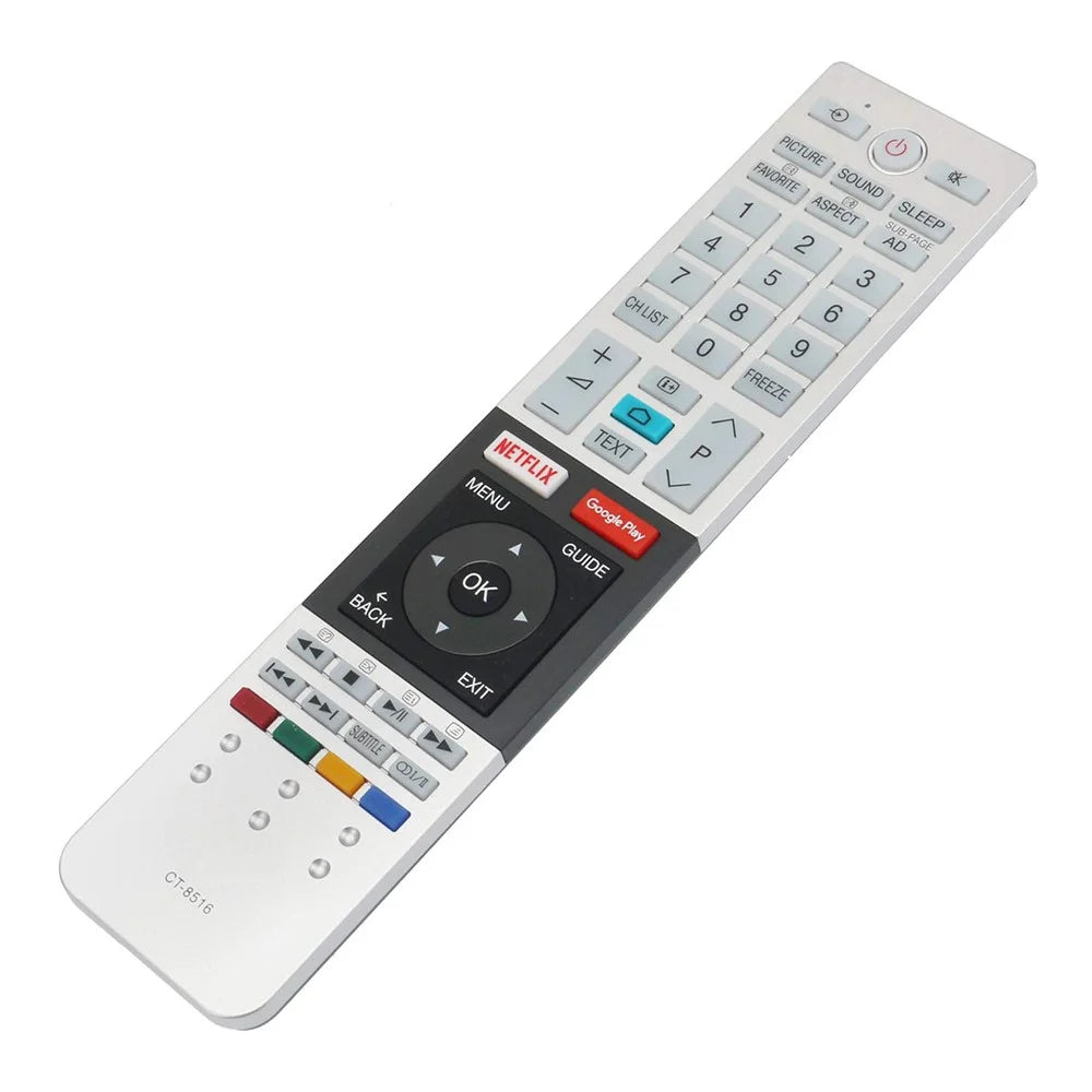 CT-8516 Ergonomic TV Remote for TOSHIBA Remote Control Replacement - 2