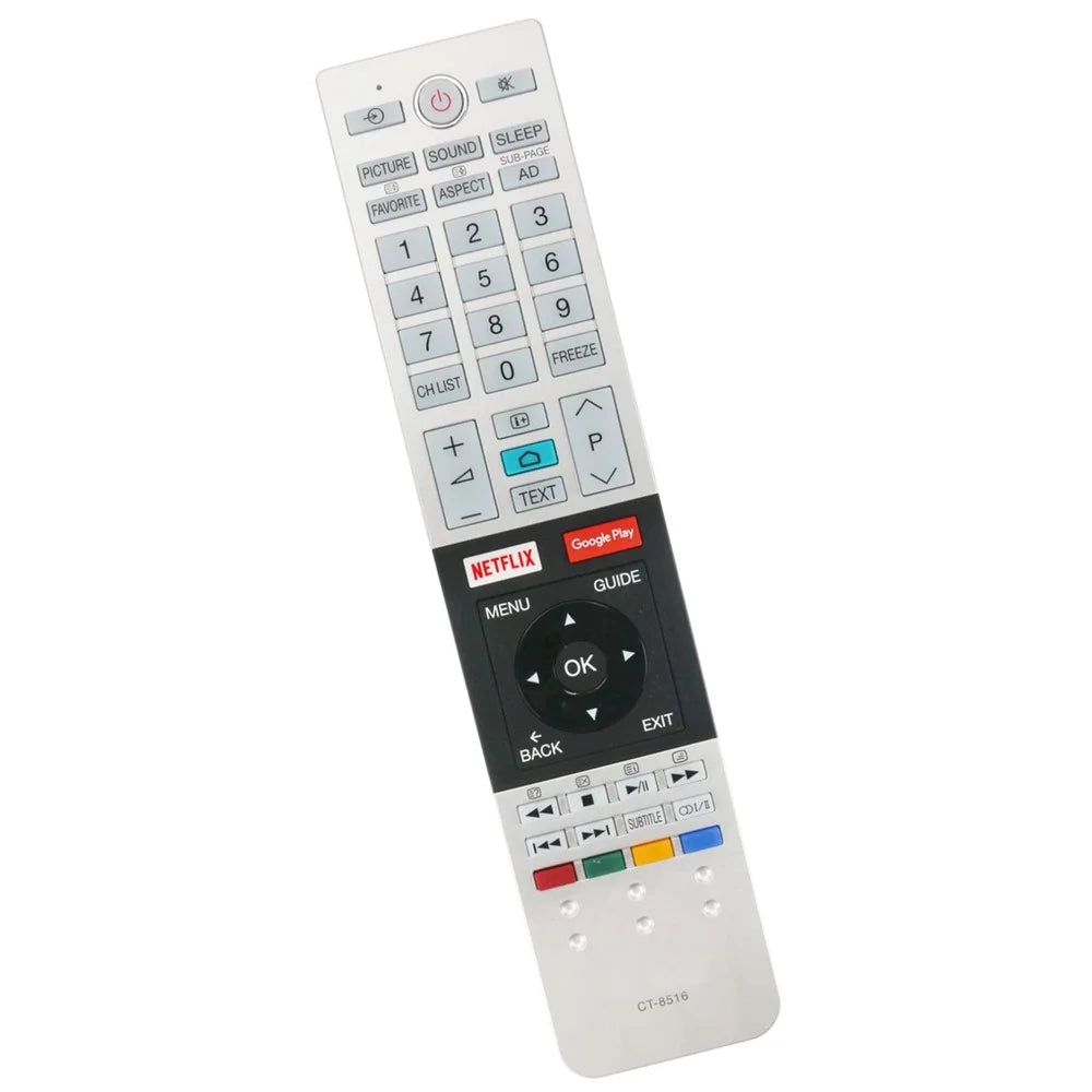 CT-8516 Ergonomic TV Remote for TOSHIBA Remote Control Replacement - 4