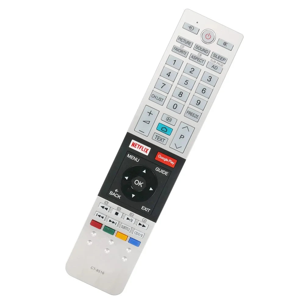 CT-8516 Ergonomic TV Remote for TOSHIBA Remote Control Replacement - 5
