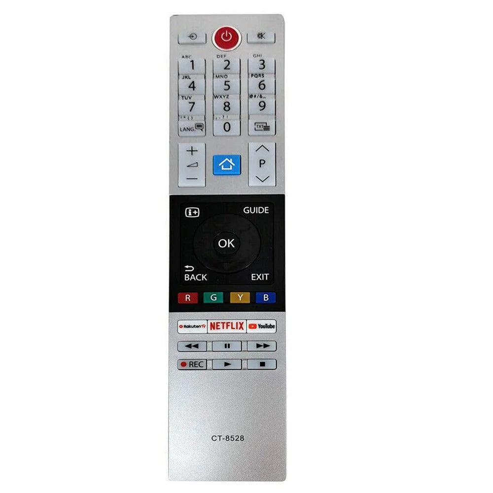 CT-8528 For TOSHIBA Replacement Television Remote Control Ergonomic TV Remote - 1