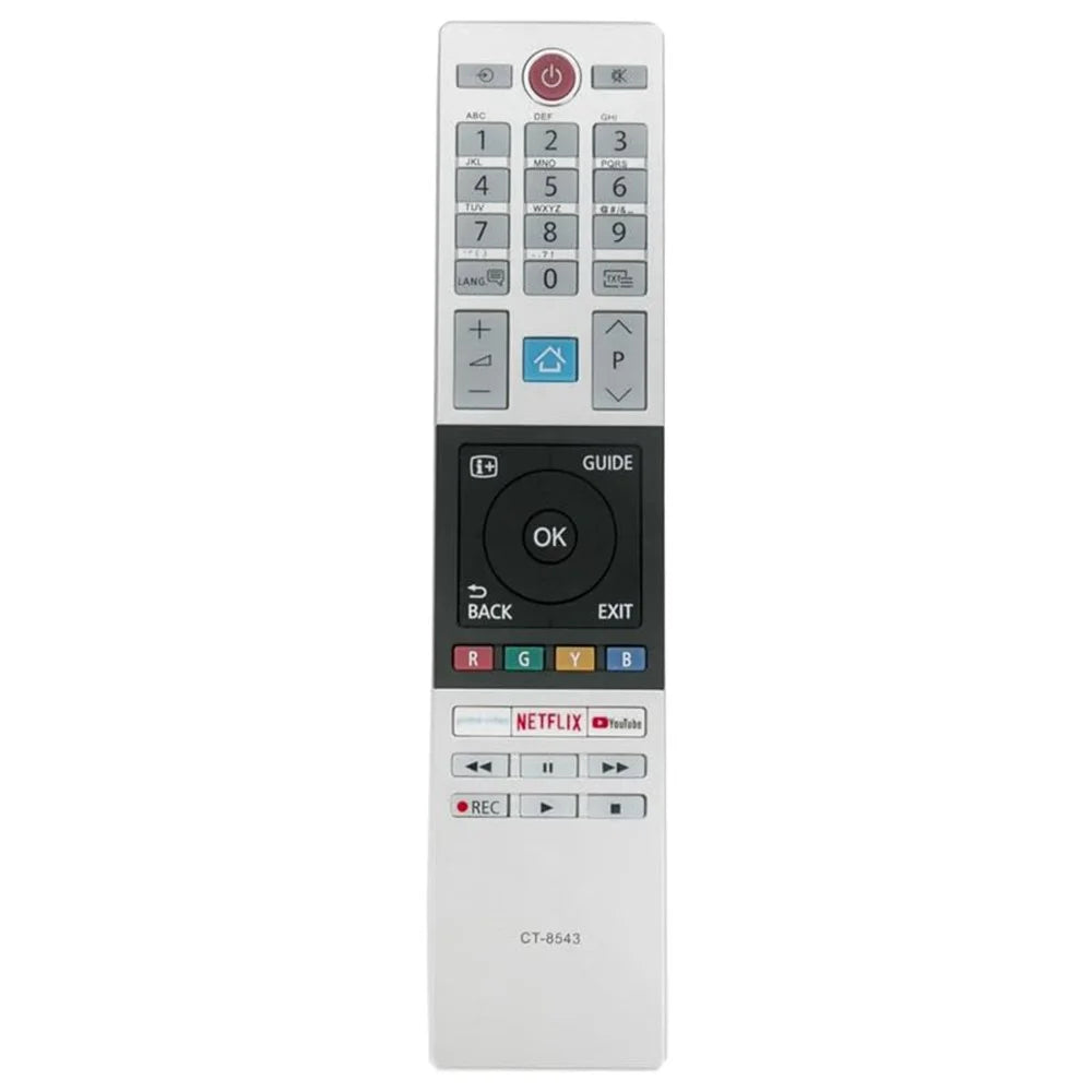 CT-8543 Remote Control for Toshiba Smart TV Replacement Intelligent Controller - 1