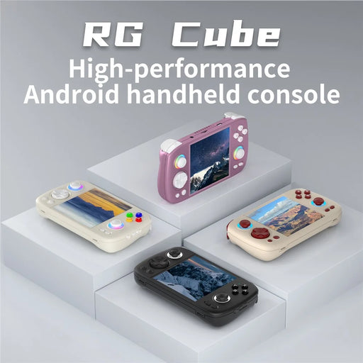 ANBERNIC RG Cube Wireless Gamepad 3.95-inch IPS Screen Handheld Gaming Console, without TF Card - Black - 2