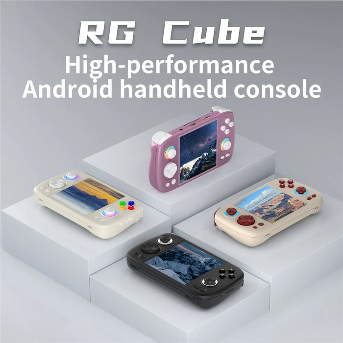ANBERNIC RG Cube Wireless Gamepad 3.95-inch IPS Screen Handheld Gaming Console, without TF Card - Black - 2