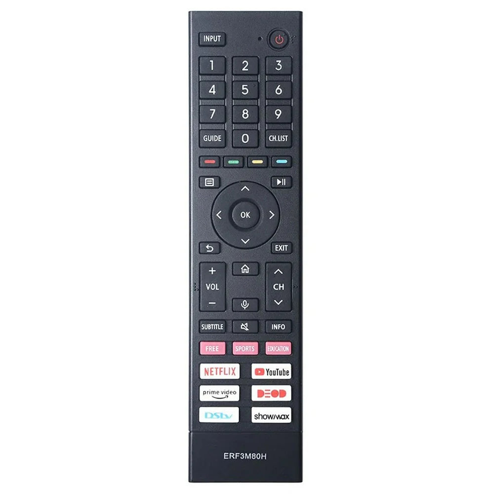 ERF3M80H Remote Control for Hisense TV Replacement ABS Handheld Controller - 1