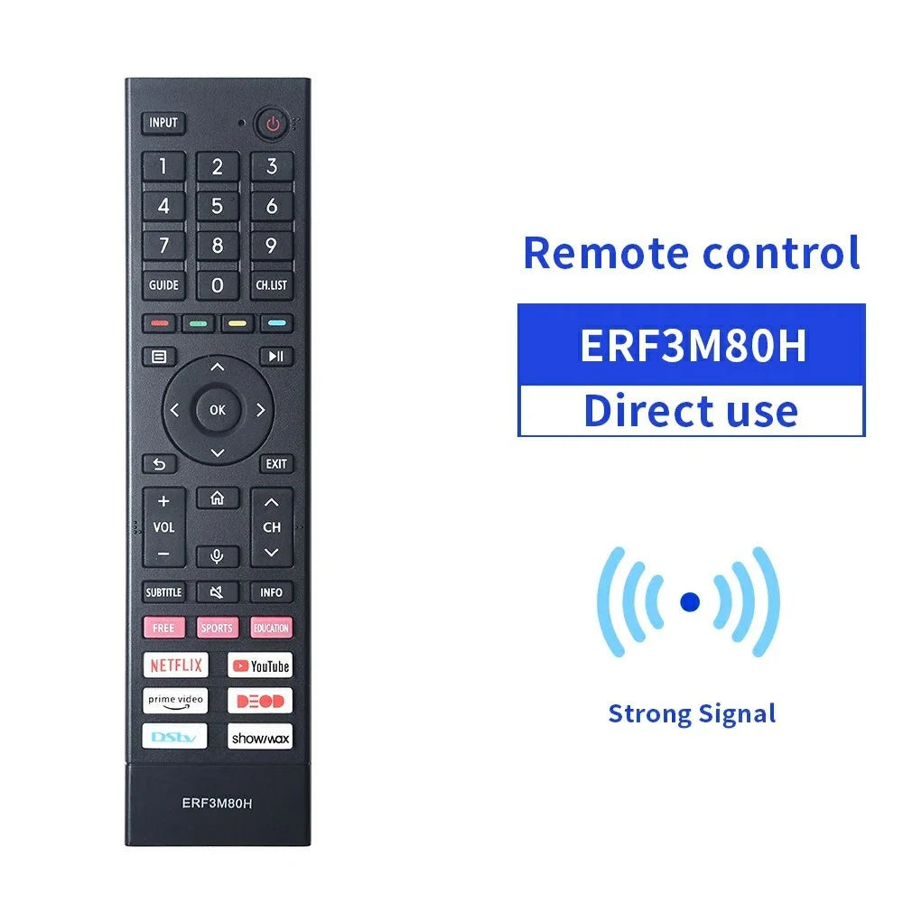 ERF3M80H Remote Control for Hisense TV Replacement ABS Handheld Controller - 2