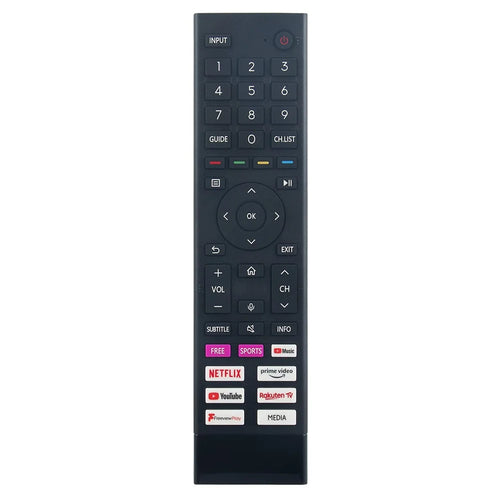 ERF3A80 Plastic Remote Control for Hisense TV Replacement Handheld Remote - 1