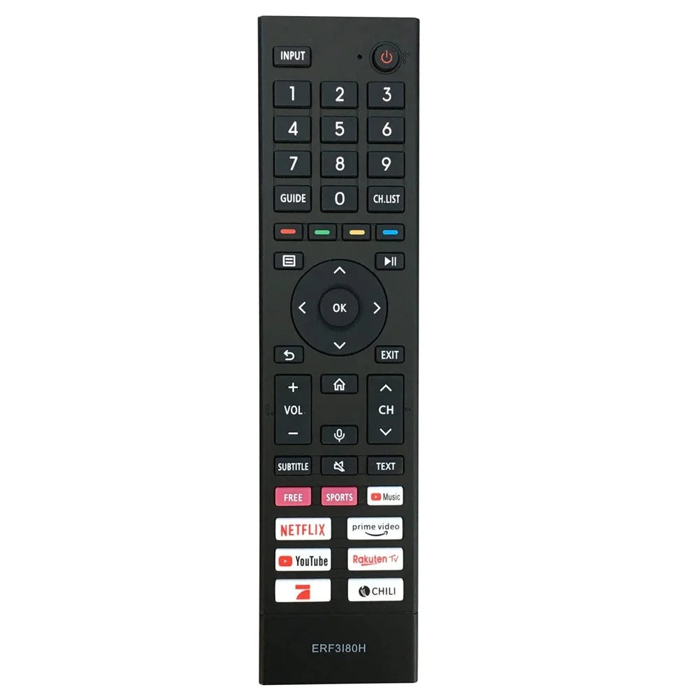ERF3I80H For Hisense Television Plastic Remote Control TV Replacement Remote - 1