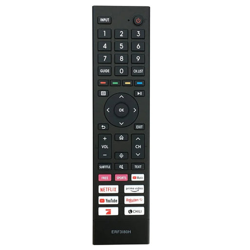 ERF3I80H For Hisense Television Plastic Remote Control TV Replacement Remote - 1