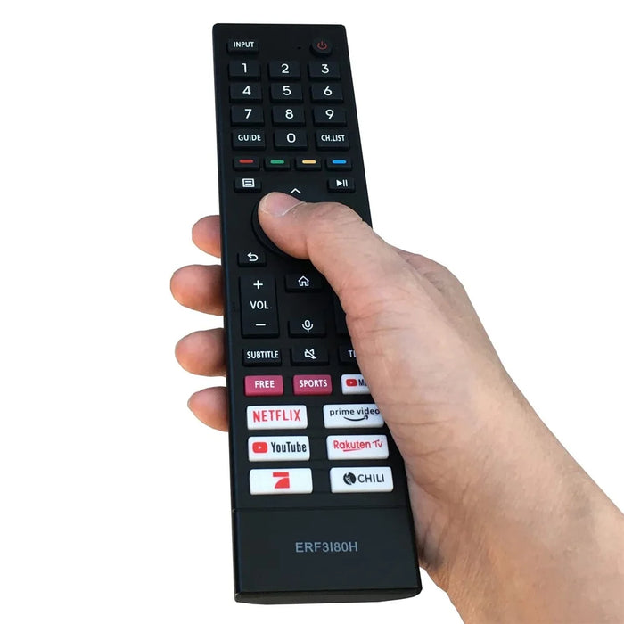 ERF3I80H For Hisense Television Plastic Remote Control TV Replacement Remote - 6
