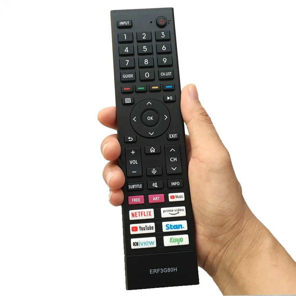ERF3G80H Plastic Remote Control for Hisense TV Replacement Remote - 5