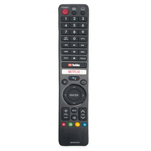 GB326WJSA For Sharp Television Plastic TV Replacement Remote Control - 1