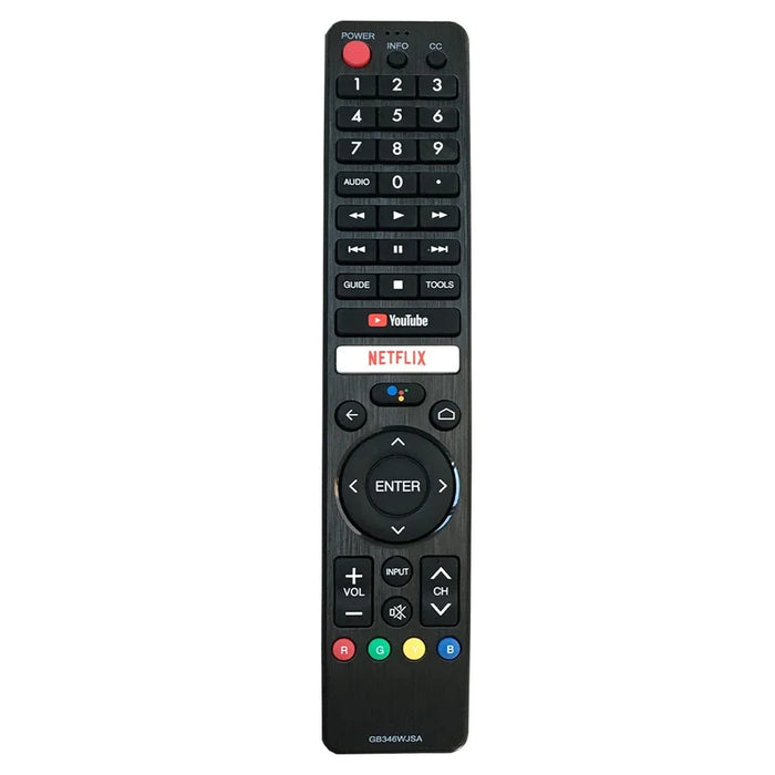 GB346WJSA TV Replacement Remote for Sharp Television Plastic Remote Control - 1
