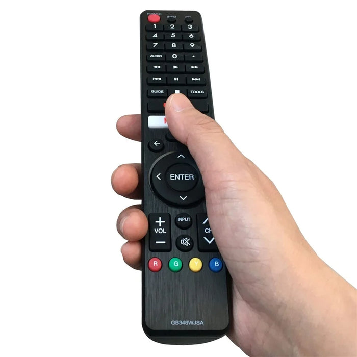 GB346WJSA TV Replacement Remote for Sharp Television Plastic Remote Control - 5