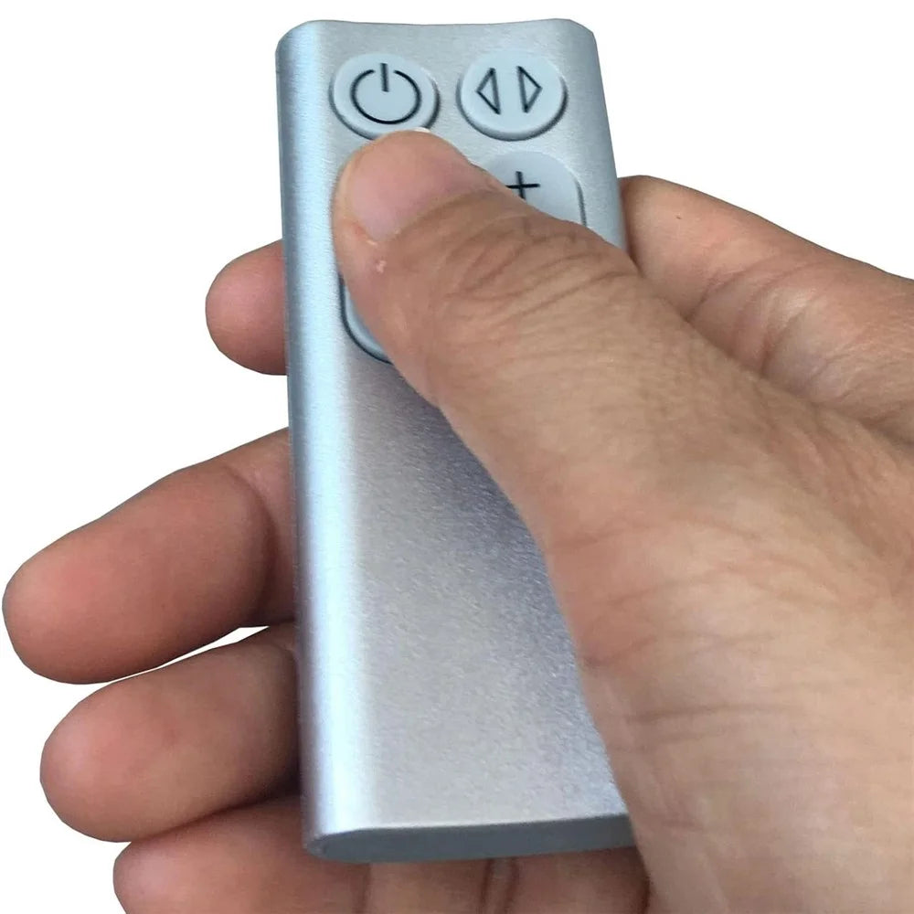 For Dyson TP00 / TP01 / AM11 Ergonomic Plastic Remote Fan Remote Control - Silver - 4