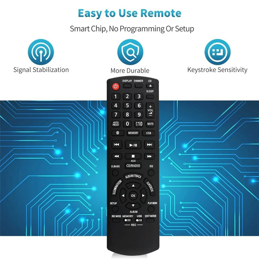 N2QAYB001094 For Panasonic Television Replacement Remote Control - 5