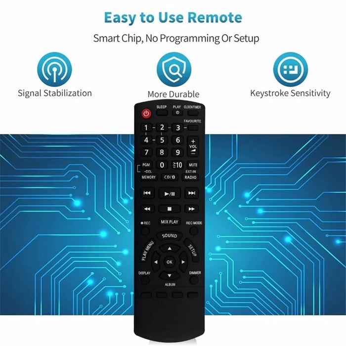 N2QAYB001102 For Panasonic TV Replacement Remote Control - 4