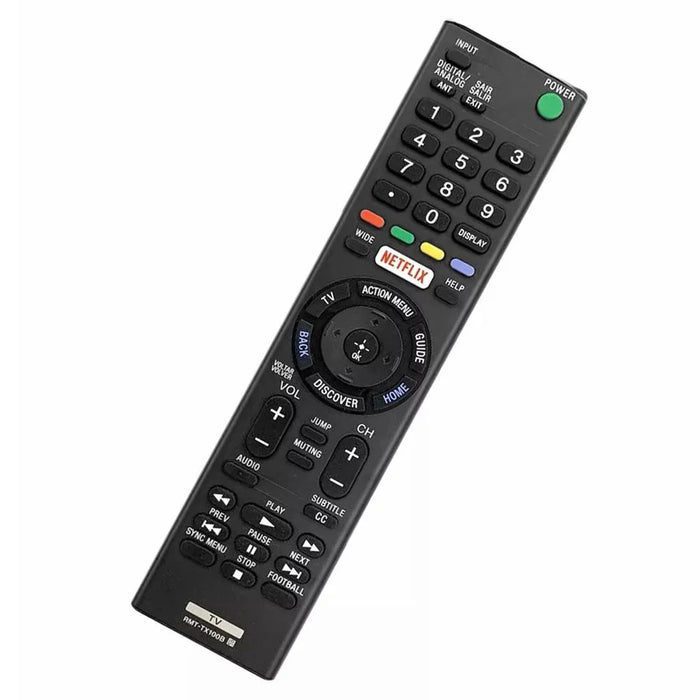 RMT-TX100B For Sony TV Remote Control Television Replacement Handheld Controller - 3