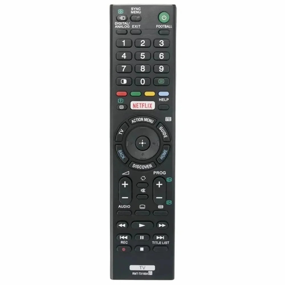 RMT-TX100A For Sony TV Remote Control Ergonomic Television Handheld Controller - 1