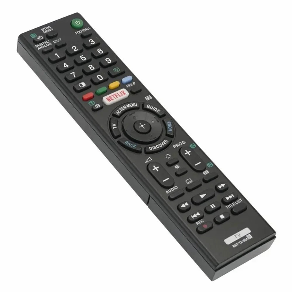 RMT-TX100A For Sony TV Remote Control Ergonomic Television Handheld Controller - 3