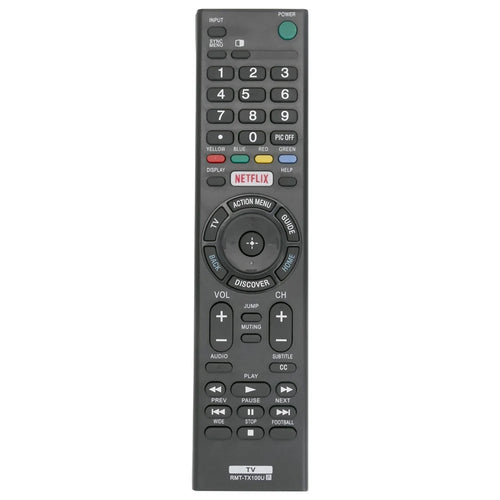 RMT-TX100U For Sony Television Ergonomic ABS Handheld Remote Controller - 1