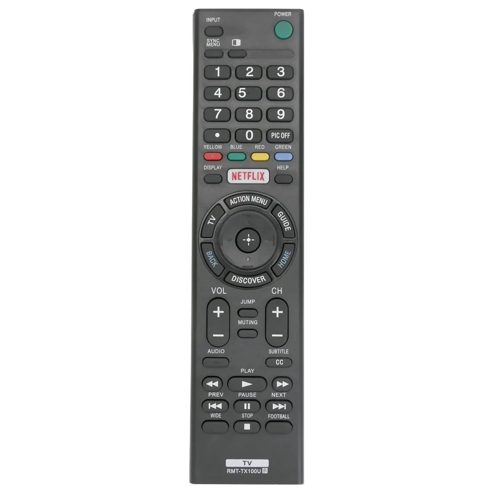 RMT-TX100U For Sony Television Ergonomic ABS Handheld Remote Controller - 1