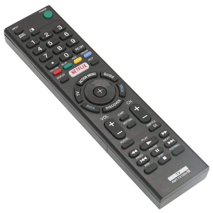RMT-TX100U For Sony Television Ergonomic ABS Handheld Remote Controller - 4