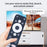 For Mecool KM2 Plus TV Set-Top Box Ergonomic Remote Controller with Voice Function - 5