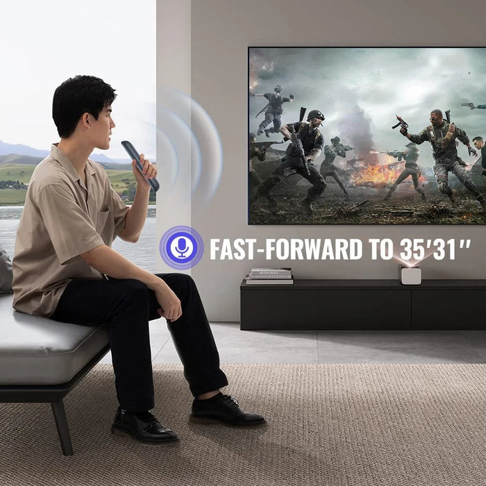 For Mecool KM2 Plus TV Set-Top Box Ergonomic Remote Controller with Voice Function - 6