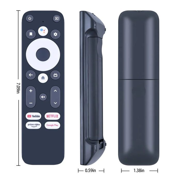 For Mecool KM2 Plus TV Set-Top Box Ergonomic Remote Controller with Voice Function - 7