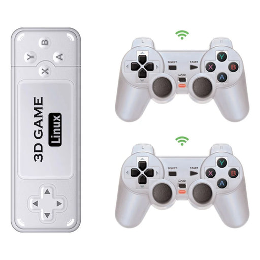 AMPOWN Y6 64G 4K HD Output Game Stick with 2 Wireless Game Controller - 2