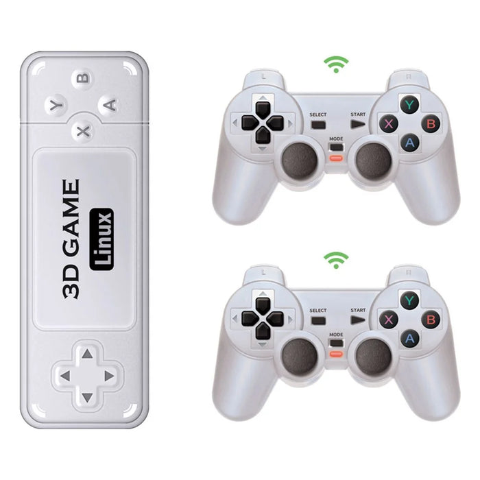 AMPOWN Y6 64G 4K HD Output Game Stick with 2 Wireless Game Controller - 2