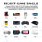 AMPOWN Y6 64G 4K HD Output Game Stick with 2 Wireless Game Controller - 4