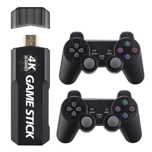 AMPOWN GD10 32G Memory HD Game Stick Wireless Gamepad Double Game Console, English Version - 1